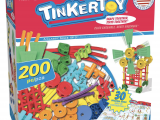 TINKERTOY 30 Model Super Building Set – 200 Pieces – For Ages 3+ Preschool Educational Toy