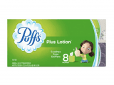 Puffs Plus Lotion Facial Tissues, Cube Boxes