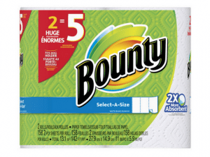 Bounty Paper Towels, 16 Family Rolls, White
