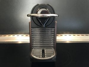 Nespresso Pixie Espresso Machine by De’Longhi, Aluminium
