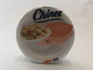 Chinet Classic White 16oz Large Bowls, 30 Ct