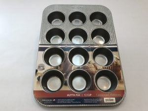 USA Pan Bakeware Cupcake and Muffin Pan, 12 Well, Nonstick & Quick Release Coating
