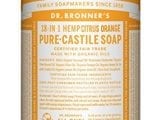 Dr. Bronner’s Pure-Castille Liquid Soap – Citrus, 32 Oz